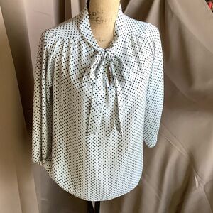 Jon & Anna Black Polka Dot Blouse